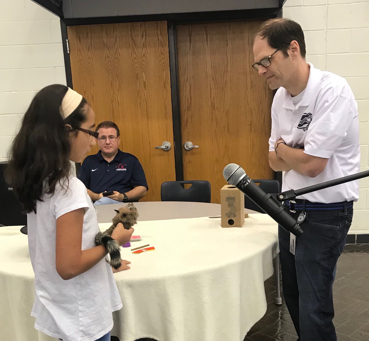 VirginiaMcCaule's tweet photo. Thank you for showcasing some Glenhope Gators (and former Gators) today @GCISDLearns and M. David Zahrndt #weareGCISD
@GCISD_Fine_Arts 
@GCLI18  @GHESGators  @GlenhopePTA @GCISD @MrsHarris96 https://t.co/g5RxACdsa9