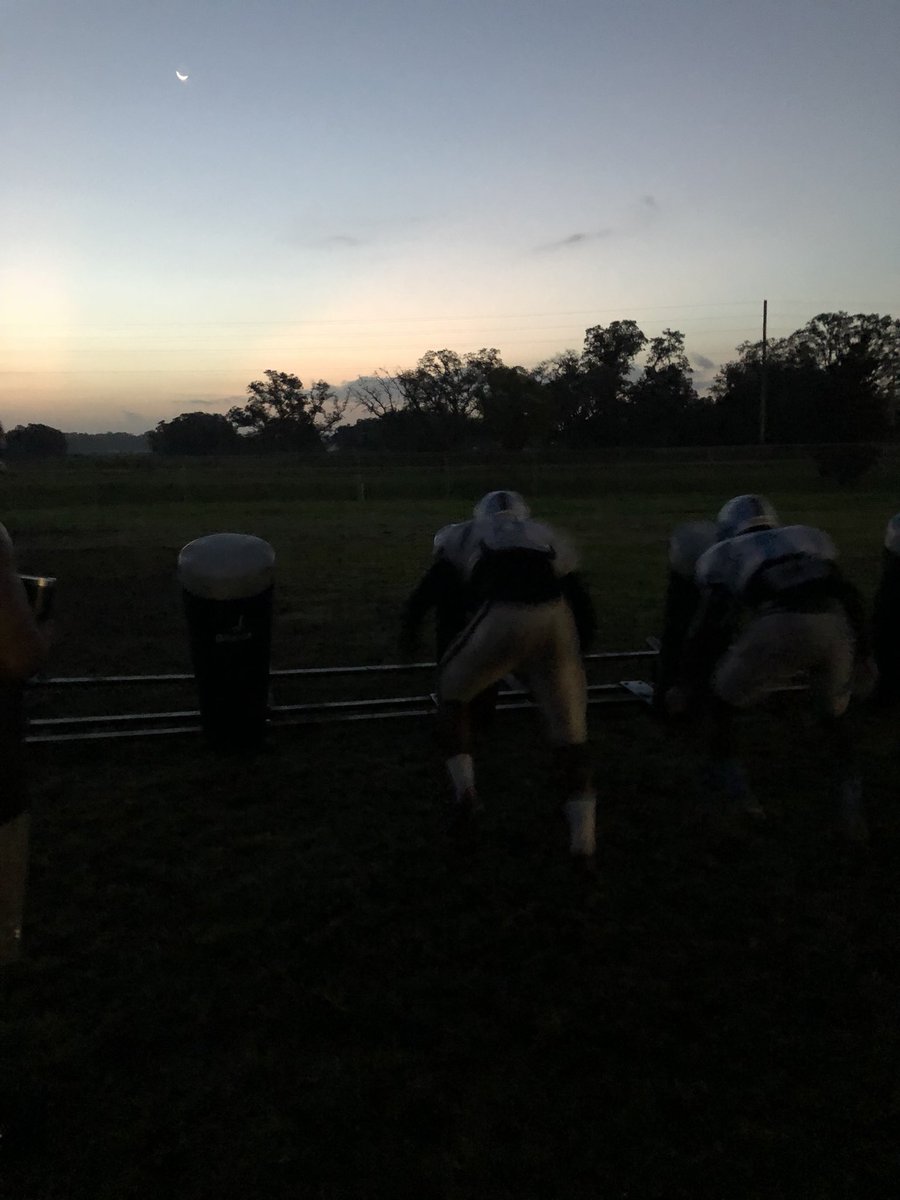 NatureCoastFB's tweet photo. Another two a day in the books!! 6am practice was good afternoon practice was great! Great work 🦈!! One more practice then game week! #MakeItAMust #GoodBetterBest #TechWay https://t.co/yExiqsWmvO