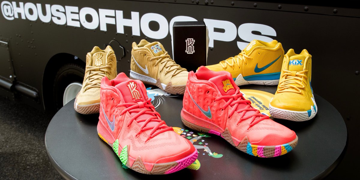 kyrie irving sneakers cereal