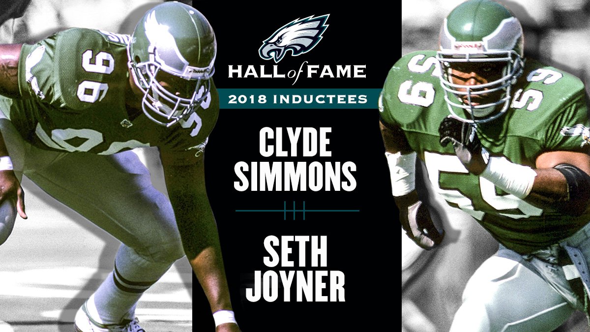 More details on the next two legends to enter the #EaglesHOF: bit.ly/2vxbVfa

#FlyEaglesFly