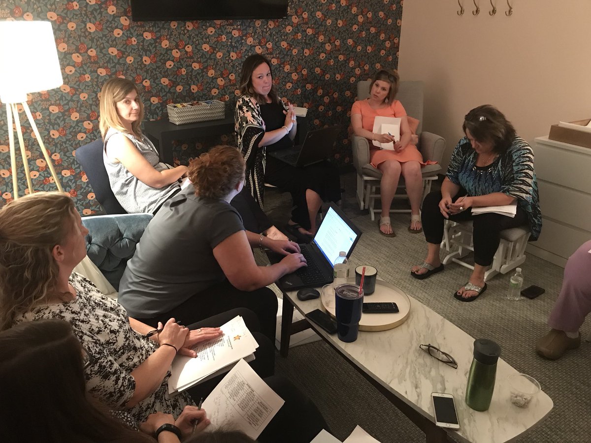 DrVickersEDU's tweet photo. Great conversations being had in vertical teams at our #FRretreat #goalsetting #planningPD #flexiblespaces #FRStars #RQSConnected https://t.co/iqd2X4UkrW