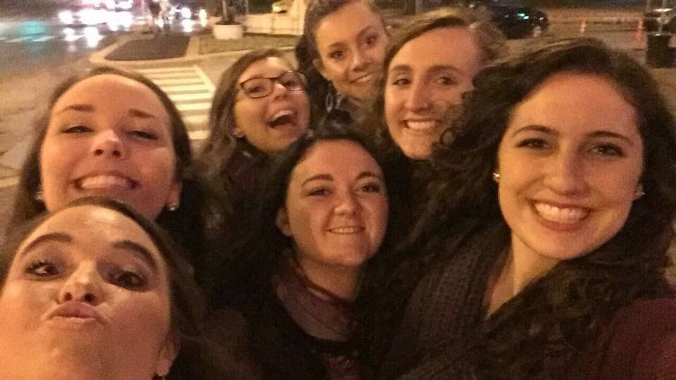 ashleyyydavis's tweet image. You’re the first to turn 20, which also means you’ll be the first to turn 40 👵🏼 Happy Birthday @sofancy132 🎊 we are forever grateful for your abnormally long arms for picture taking, your “help me write this paper” phone calls, and for being an easy target! Love you ❤️