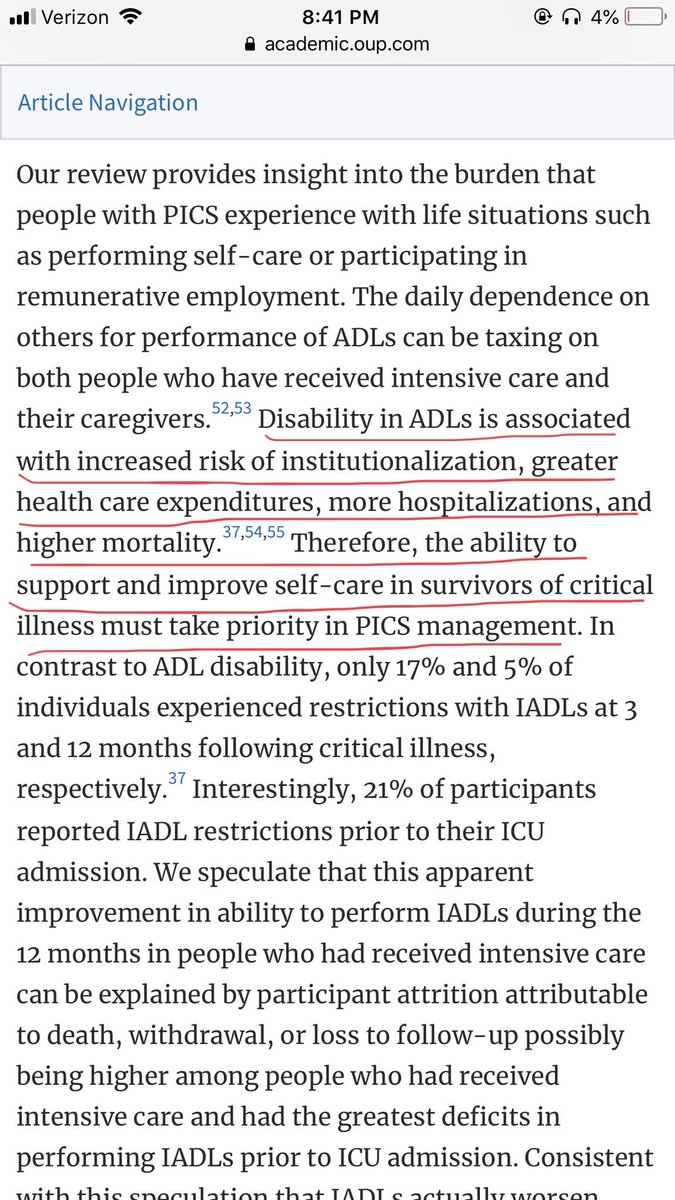 amyarnettept's tweet photo. Inpatient rehab! Discharged a pt today who couldn’t sit up 2 weeks ago and is now walking household distances w/ supervision. PT works friends. Ohtake et al 2018: https://t.co/AgvxI1g663 https://t.co/6dUvMmXuiT