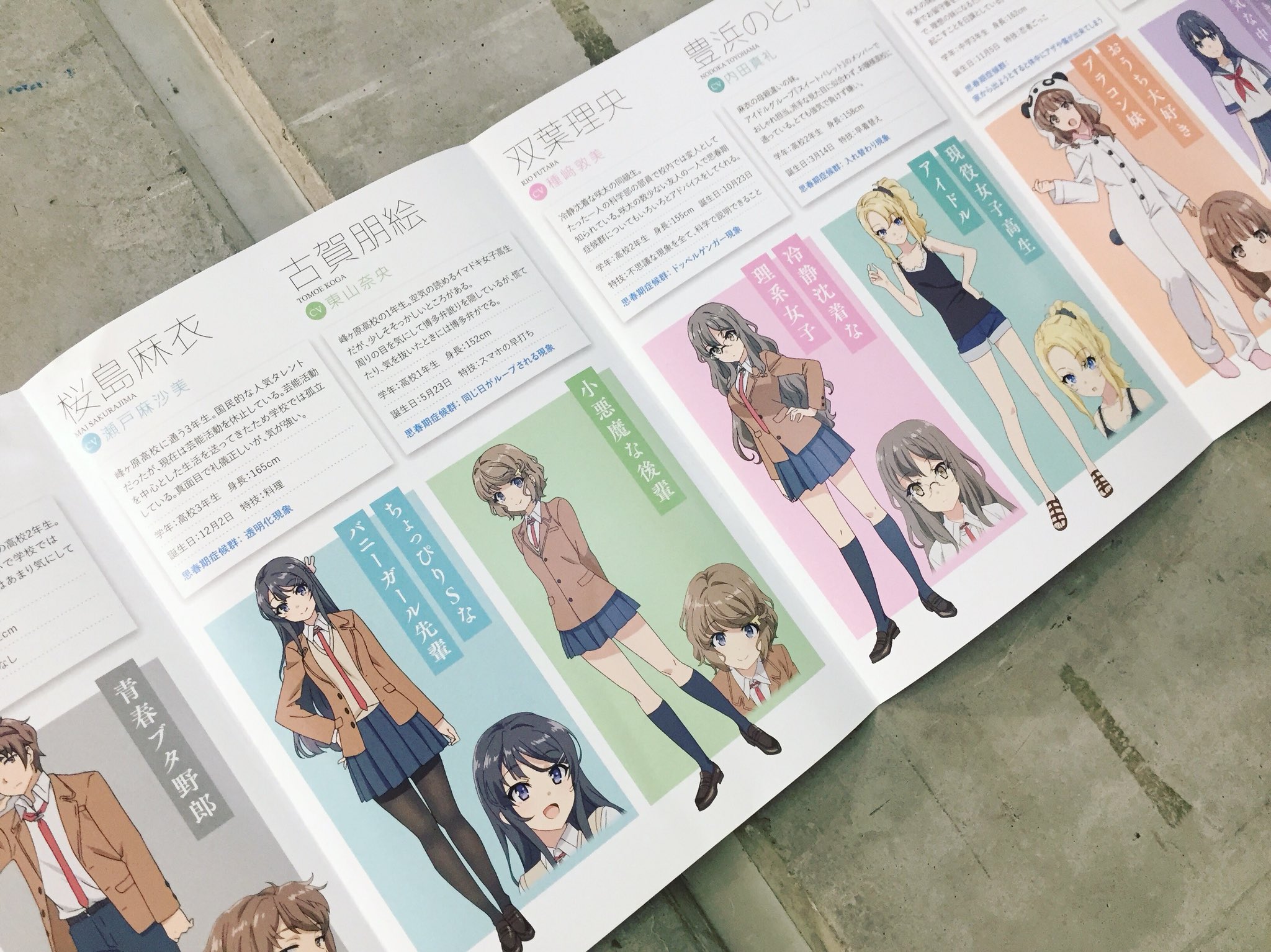 青春ブタ野郎　クリアファイル　70枚以上　まとめ売りセット 予約販売】青春ブタ野郎シリーズ クリアファイル＆ステッカー