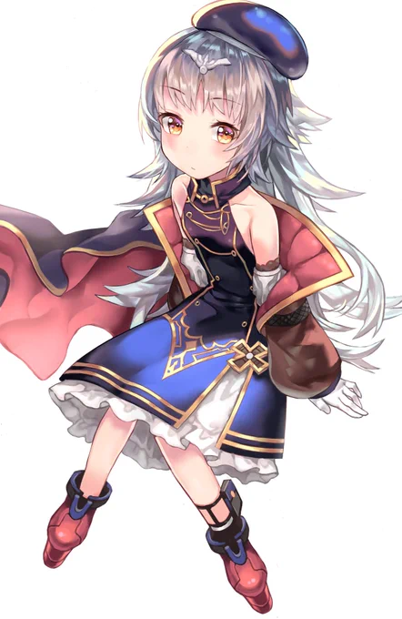 #アズールレーン
高貴な幼女描いた
z46ちゃんきゃわわ～ 