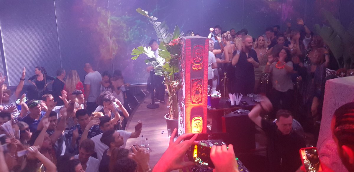 DJNickWarren's tweet photo. Amazing night at Do Not Sit at Heart Ibiza with my bros Behrouz, Hernan & Brian Cid.
Thank you to Megan & Behrouz and the whole team 🙏 #Ibiza #DoNotSitAtHeart https://t.co/xwYPjCwERi