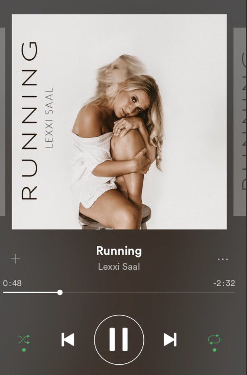 Everyone has to listen to this <a href="/LexxiSaal/">.</a> #running