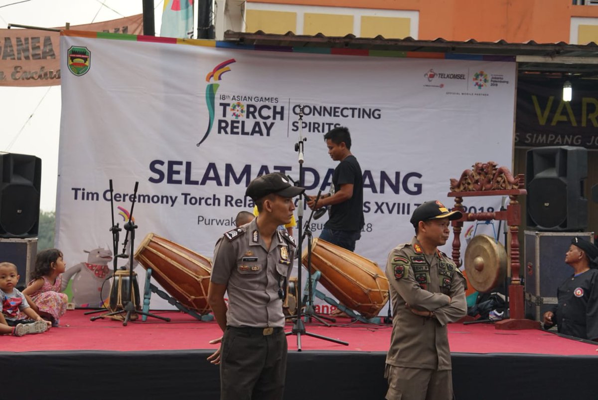 Terkait persiapan kirab Api Obor Asian Games 2018, Agus menuturkan bahwa Purwakarta sudah siap untuk menggelar kegiatan tersebut. #PesonaTorchRelayPurwakarta