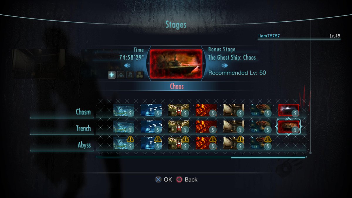 liam78787's tweet image. After 92 hours I finally, FINALLY; platinumed #ResidentEvil Revelations, thanks for @Zooperloop help on this journey