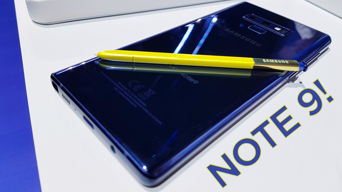 PapersBoy's tweet photo. Video singkat nyobain Samsung #GalaxyNote9 di acara #Unpacked New York kemarin. Singkat dulu aja, yang panjang nanti di Indonesia aja. https://t.co/PuJYDu1Afo https://t.co/gaqGRg42w7