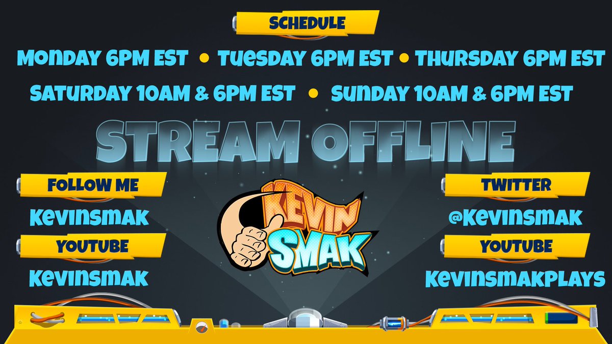 #fortnitebr Streaming schedule on twitch.tv/Kevinsmak
