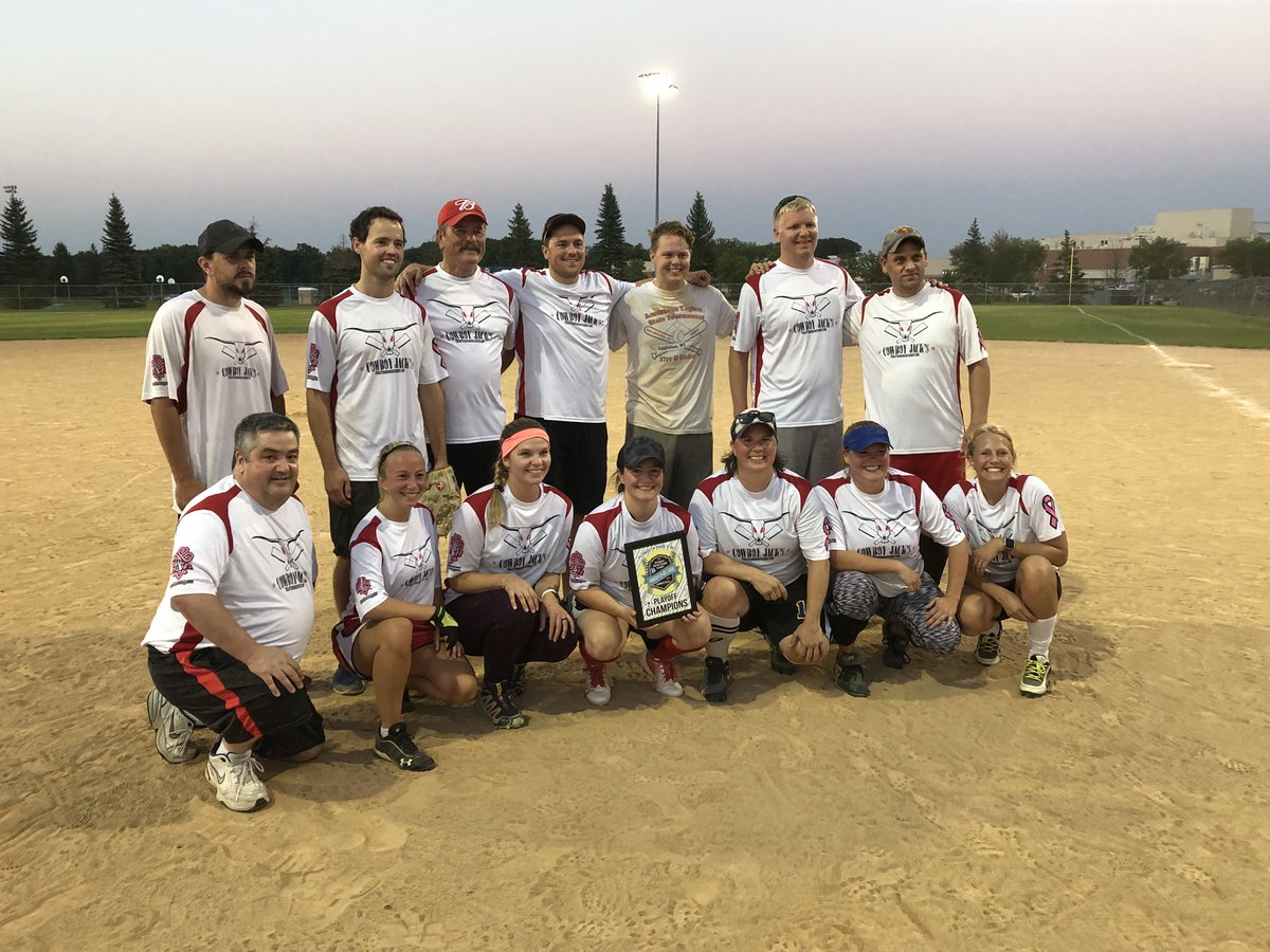 Perry319's tweet image. Thursday Night Co-Ed Softball Champs