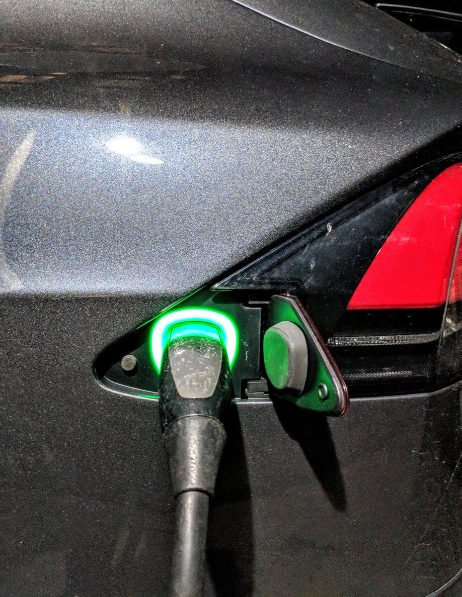 satchelspizza's tweet photo. Filling up my car is so easy now
No gas stations for this baby
No oil
No radiator fluid
No brake fluid
Just windshield wiper fluid
#WhileISleep
@Tesla
@elonmusk https://t.co/cqc44fsGz7
