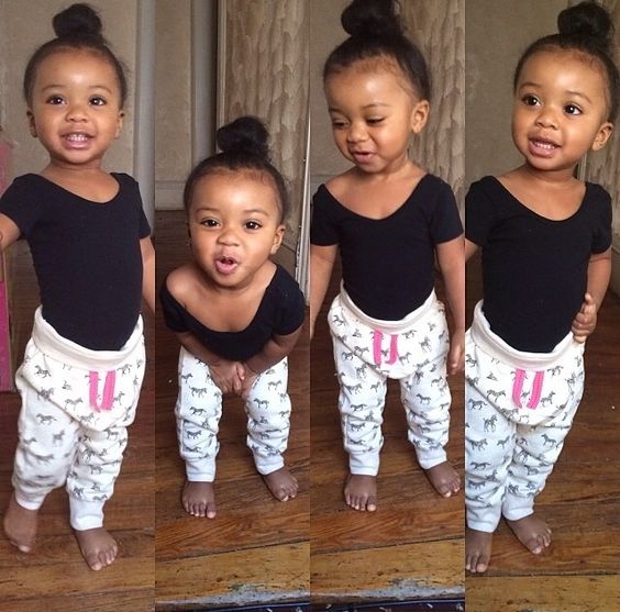 😘😘She is adorable! 😘😘
#cutebaby  #blackkids #adorablegirls