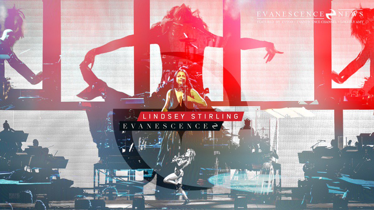 Evanescence News: “Cellogram, Lindsey Stirling and Evanescence Tour” (CC) evtod.thefanhost.com/?p=1427