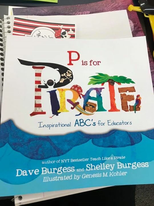 KimmieSmith71's tweet photo. Legacy Elementary is ready to lead & teach like pirates! Thanks @BethHouf, @burgess_shelley & @burgessdave for the inspiration! We are looking forward to our best year ever! @KelleOgilvie #tlap #leadlap #legacybears2018 #legacylove #legacylearns #makingthebestbetter https://t.co/jMTvZnEwhW