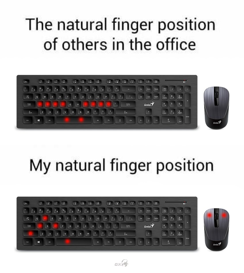 Like a true keyboard warrior. 👊 #gaming #keyboard
