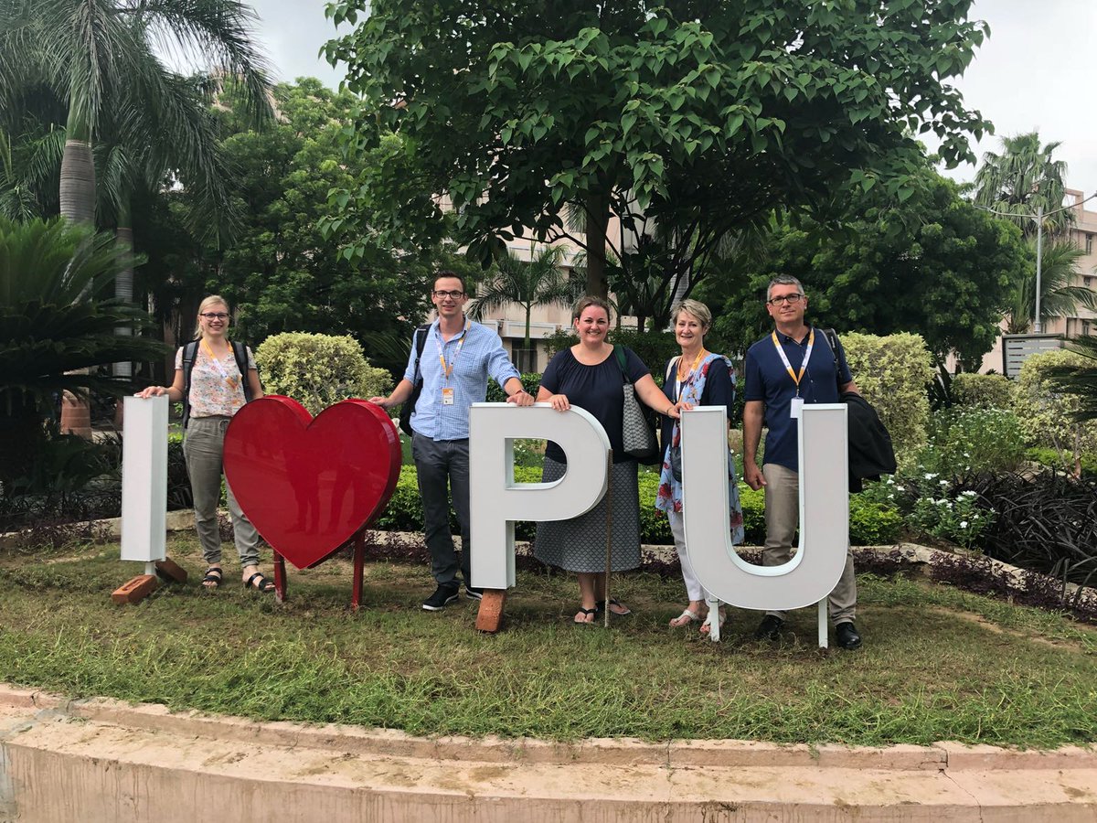 We are having a great time at Parul University in India! <a href="/ParulUniversity/">Parul University</a> <a href="/GurtnerS/">S Gurtner</a>