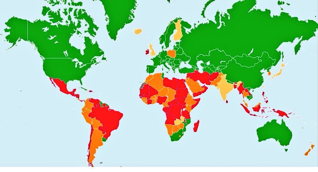 LaAlfareraOk's tweet photo. En verde los paises en donde el aborto es legal

En rojo los paises donde el aborto es ilegal y clandestino

En celeste los paises en donde los abortos no existen

¿Ven los celestes? No? Bueno, eso es porque no hay un solo país que haya logrado la solución que proponen ustedes. https://t.co/j6ZLVy4Xx9