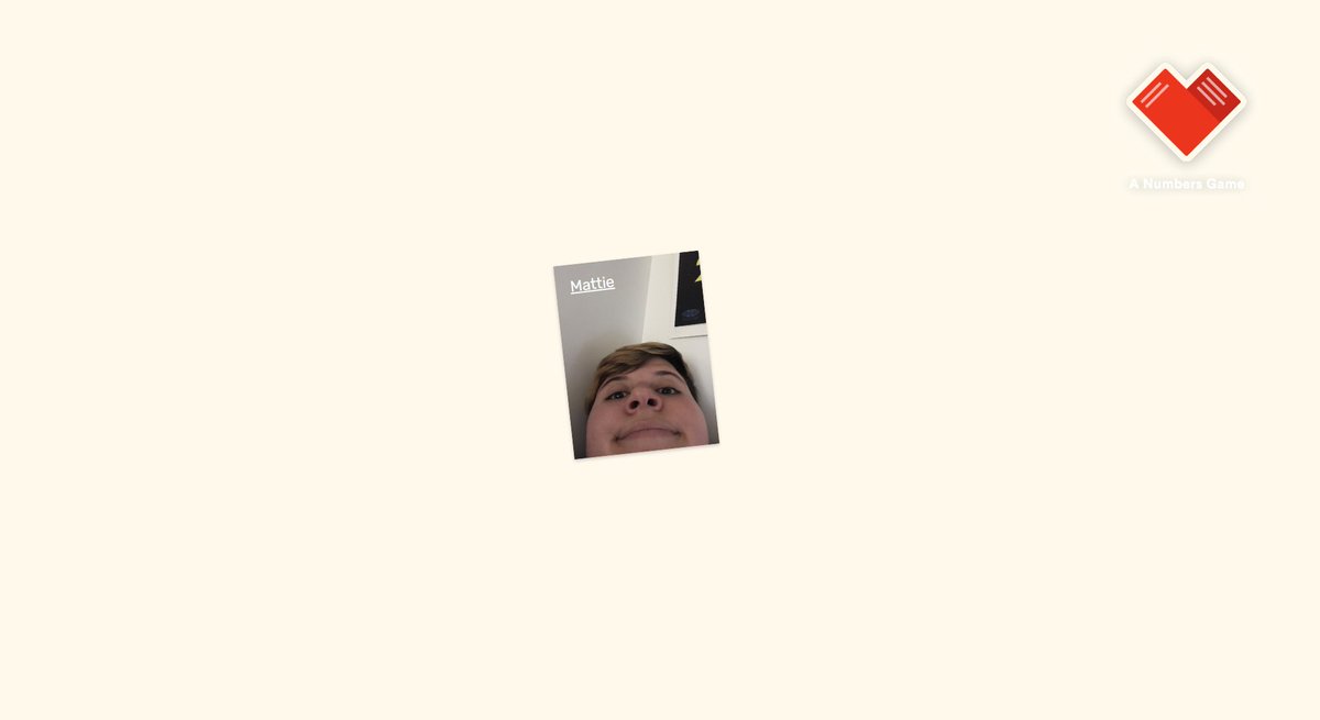 This week, we'll be posting mock Tinder bios of our developers! Today's dev is @mxmattie ❤️

"hi my name is mattie and when iwas 6 the upperclassmen had to sing that songat the end of the yea"

Too cryptic? Find out more about Mattie at our Kickstarter! 
kickstarter.com/projects/51172…