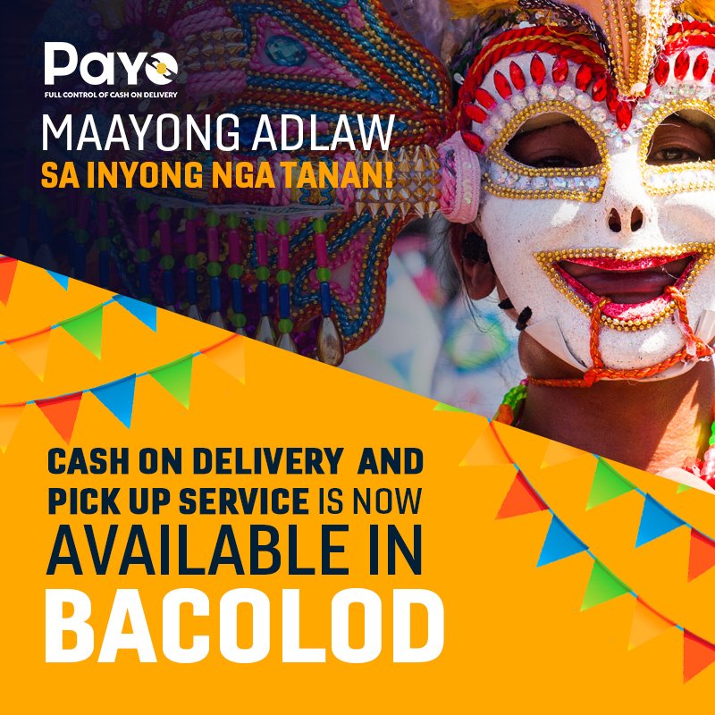 PayoAsia's tweet photo. Pick up service available in BACOLOD!
To start offering Cash on Delivery just fill out this form https://t.co/qPGxf0YiCn
#COD #Cashondelivery #payoasia #ecommerce #BACOLOD #ecommerceph #onlineselling #onlinesellingph #pickup #shopify https://t.co/GP11k40g5w
