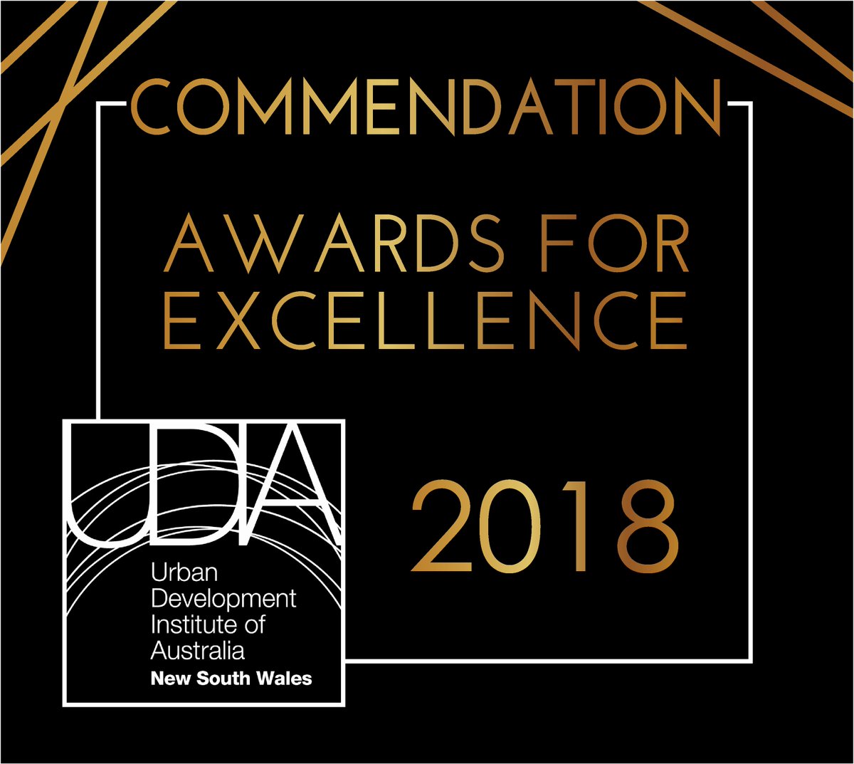 Congrats to our project team on The Address, Wentworth Point for receiving a High Commendation from the UDIA for Excellence in High-Density Development at the 2018 Awards for Excellence for Taiga, the final stage in the project. #sekisuihouse #udia #parkview #turner