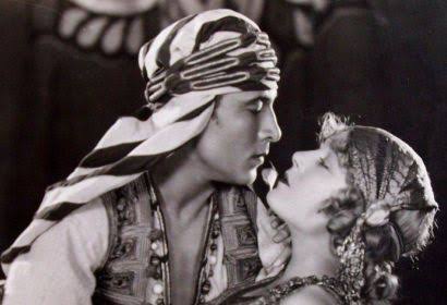 7/ Rudolph Valentino - the heart-throb of Hollywood."The Sheik", "Blood and Sand", "Four Horsemen of the Apocalypse".