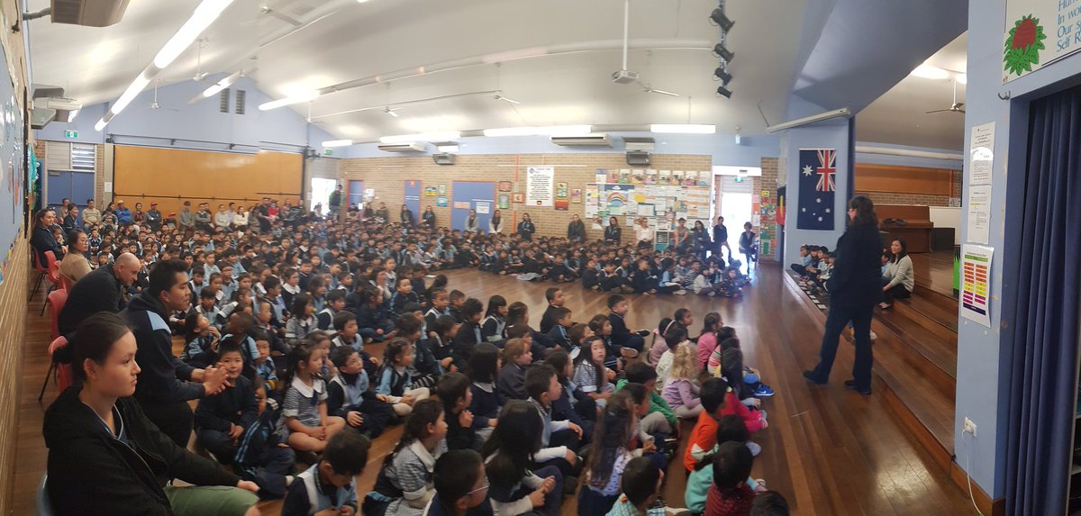P-2 assembly, great way to round off another busy week at <a href="/CanleyValePS/">Canley Vale PS</a> Thank you KN for your assembly item! Farewell and good luck Miss Ly <a href="/Missly111/">Rosena Ly</a> we will miss you.