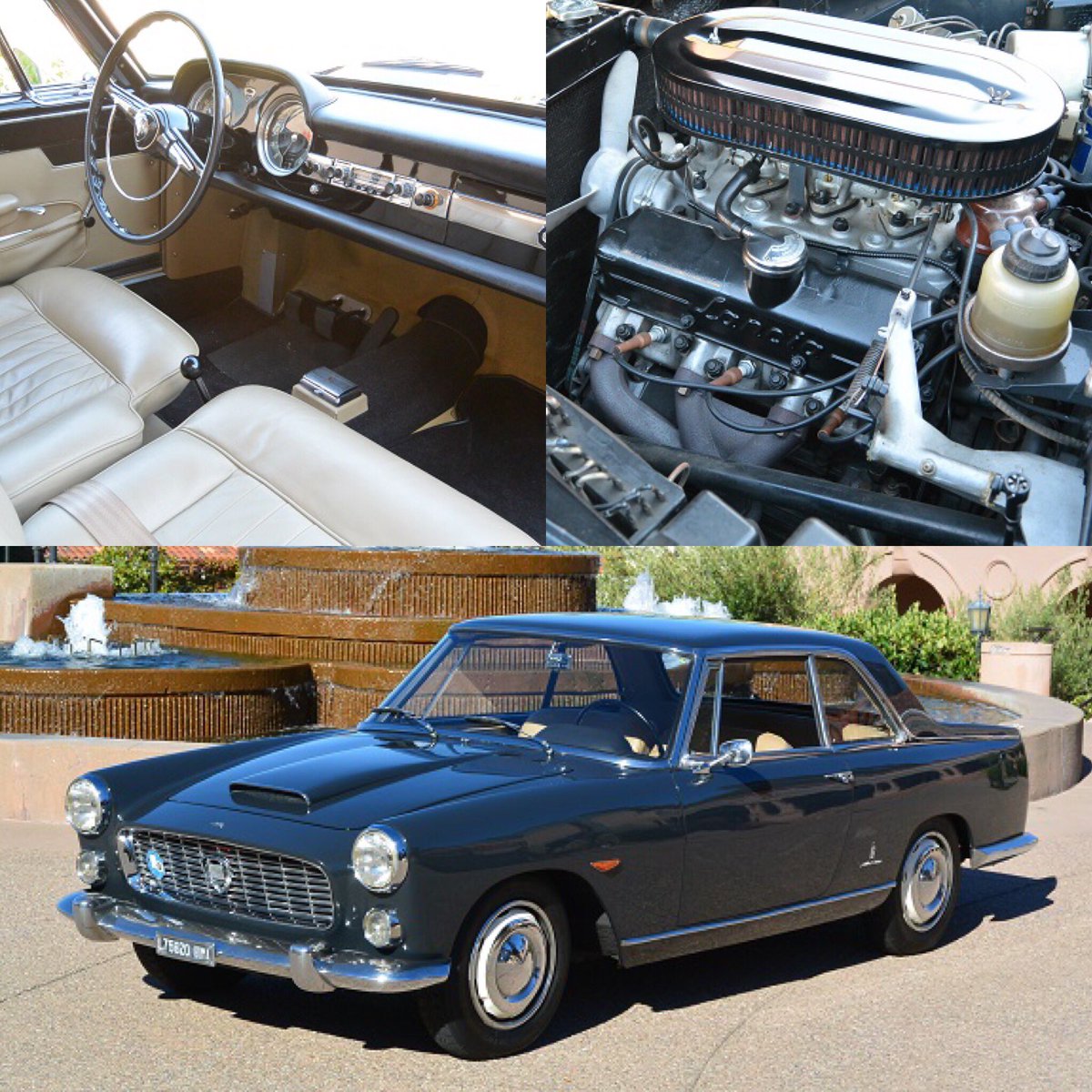 LVGarage702's tweet image. 1963 LANCIA FLAMINIA PF COUPE #blackhawkcollection #blawkhawk #lancia #flaminia #coupe #classiccar #classiccars #danville #california