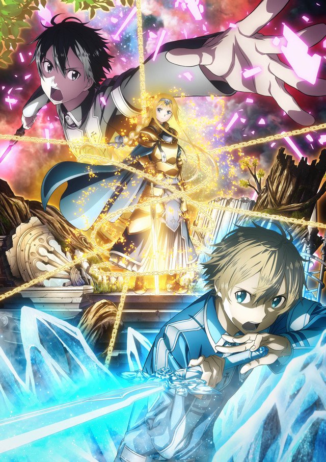 MyAnimeList در X: «Sword Art Online: Alicization anime series reveals key  visual for its second cours, which begins on January 6, 2019   #sao_anime  / X