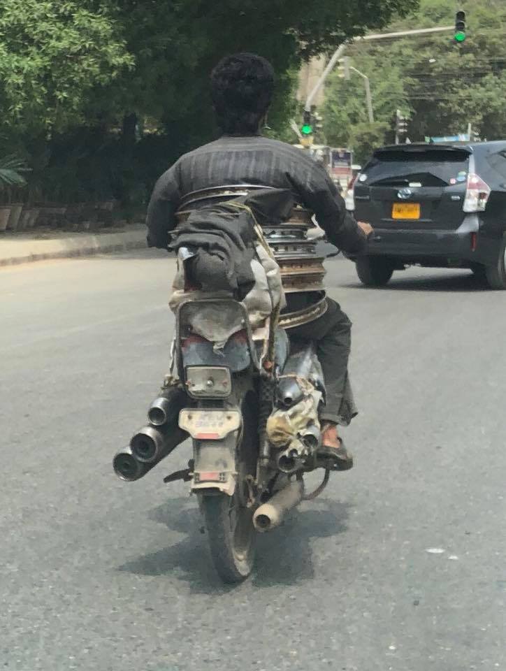 ImranMoinuddin's tweet photo. Turbo boost - ON ! #Karachi #DoubleTake https://t.co/u8Sl1ER2YB