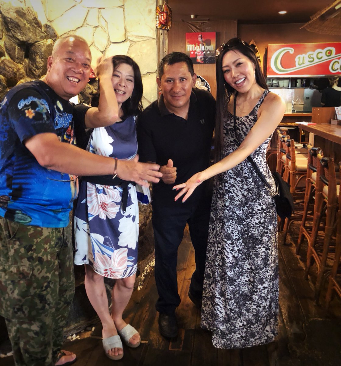 Fantasia_Ekko's tweet photo. お昼!!
ペルーブラジル料理クスコカフェ、リチャードのお店でいただきました!
\( ˙▿˙ )/
明日のための栄養補給オッケー!
#cuscocafe
#プレジデンチ
#サンバダンサーEkko https://t.co/GfIO3cigW6