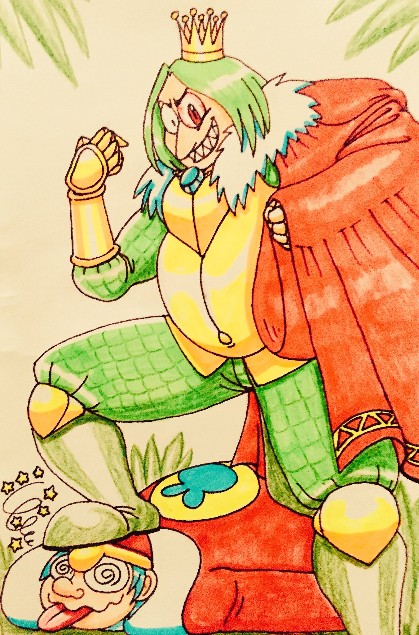 🔥The Fryster🔥 on Twitter "Here‘s my first fanart of the return of King