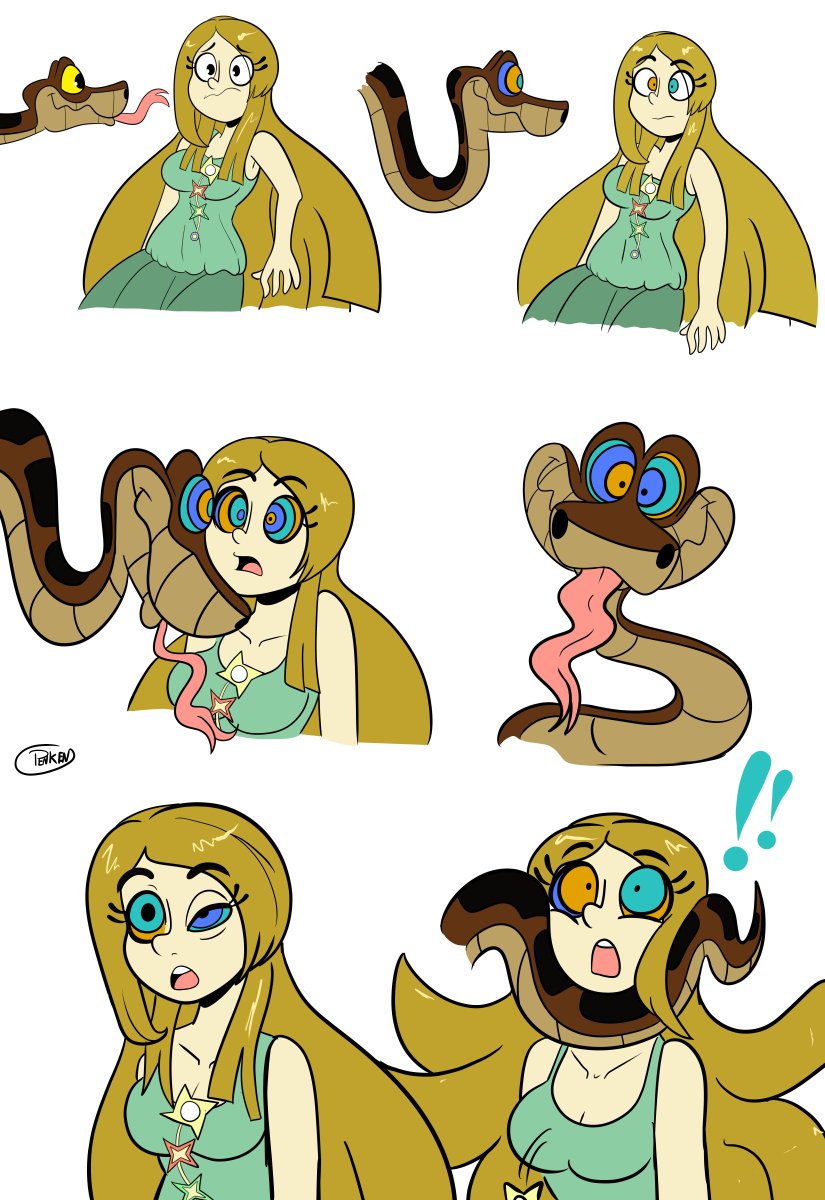 Penken On Twitter Kaa Hypnosis Sequence Commission Featuring My