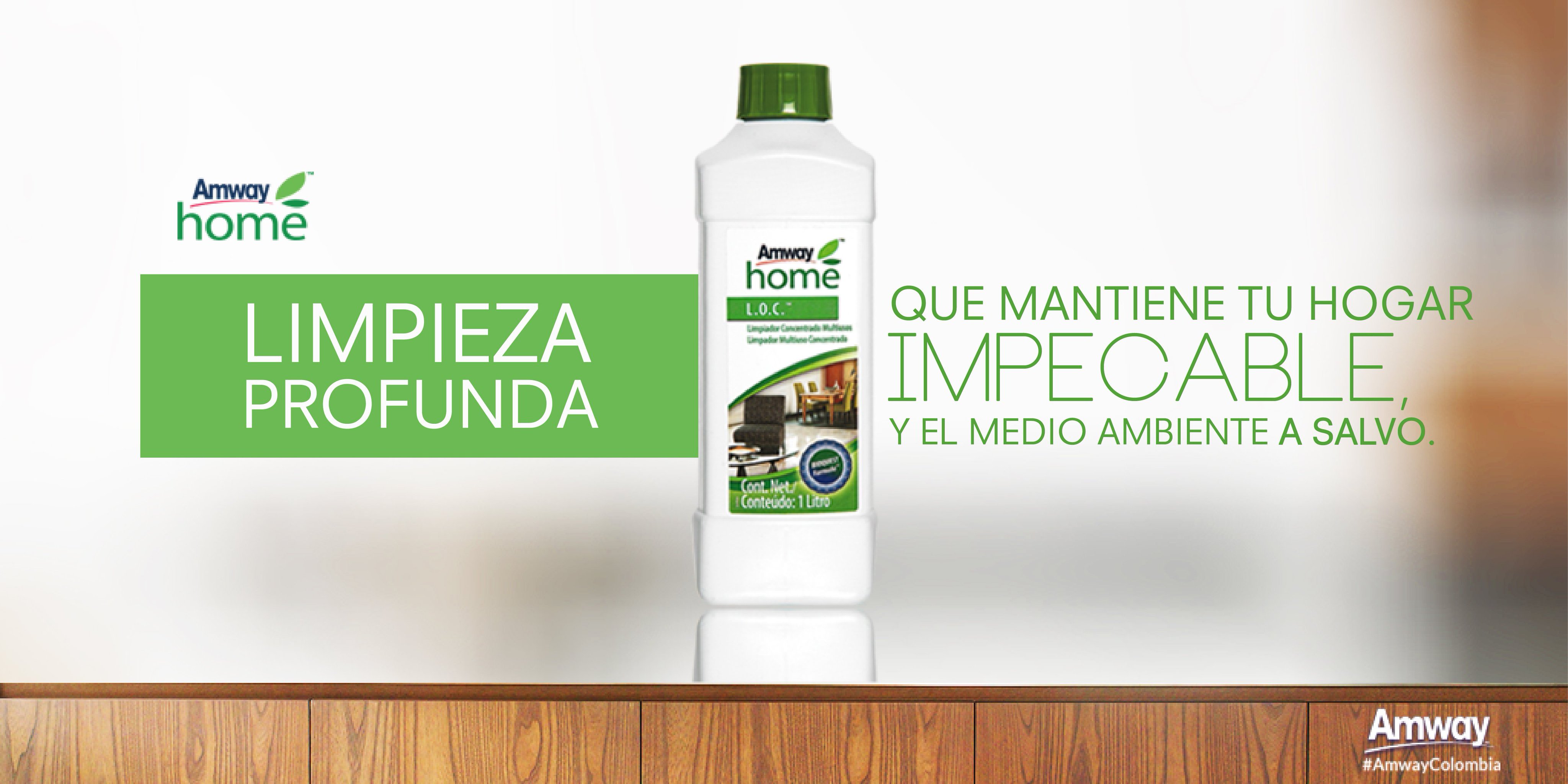 Amway Colombia on X: "El más efectivo producto limpiador para todo tipo de superficies 👌👌 Una sola pasada con el L.O.C. Plus Limpiador Multiusos de #AmwayHome deja tu hogar higiénicamente limpio y