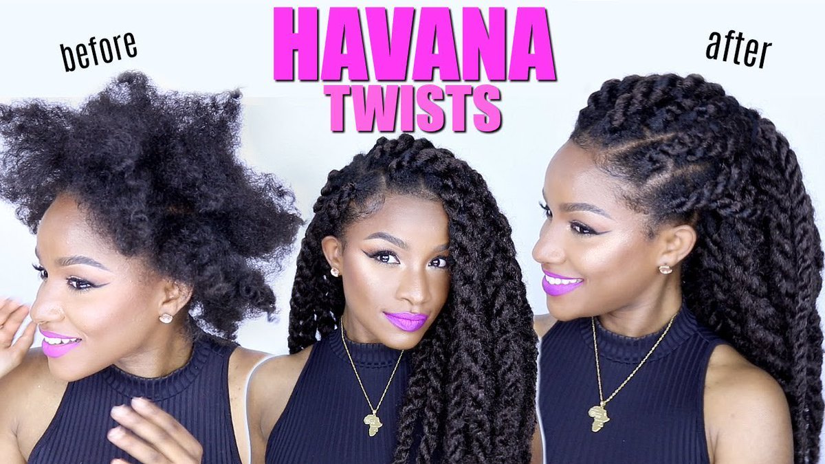 Blackhairinformation On Twitter How To Havana Twists On Natural