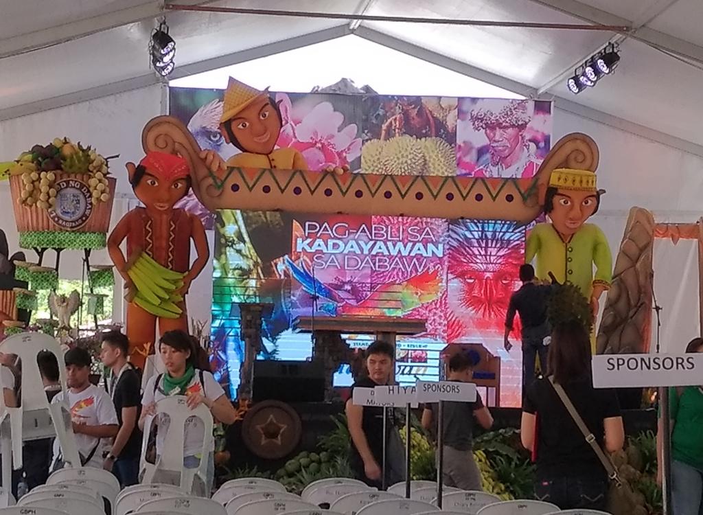 kadayawanfest's tweet photo. All systems go for the Pag~Abli Sa Kadayawan. Join us here at Kadayawan Village, Magsaysay Park #DavaoCity #Kadayawan #VisitDavao https://t.co/DAiJtONl7u