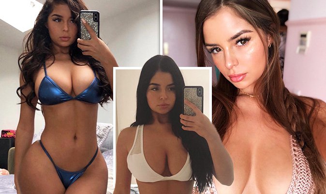 Daily Express on X: Demi Rose went underwear-free in a sheer