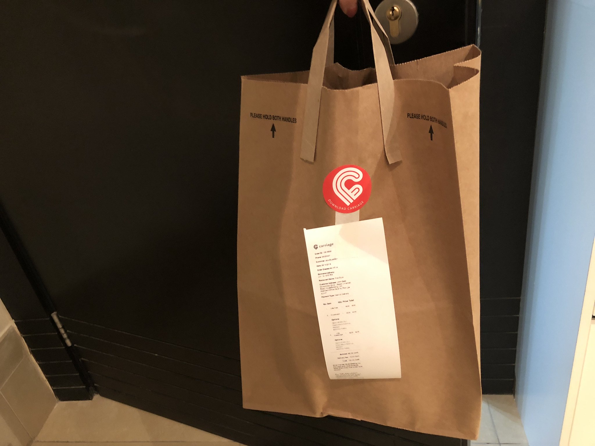 Five Guys Qatar on Twitter "Hanging at home today? Order Five Guys