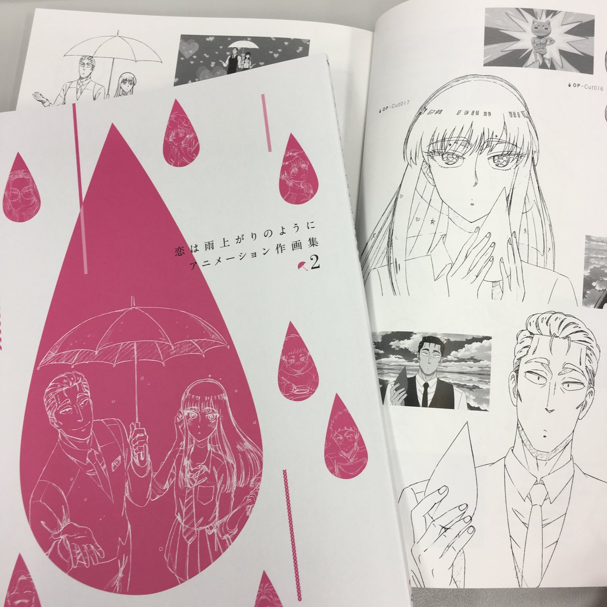 Wit Studio Sur Twitter 商品情報 本日発売 恋は雨上がりのように アニメーション作画集2 のご紹介 7話 12話 の名場面の原画を厳選して収録するほか 本編を彩った スペシャルファンデ ギャラリーやキャラクターデザイン 総作画監督 柴田由香の