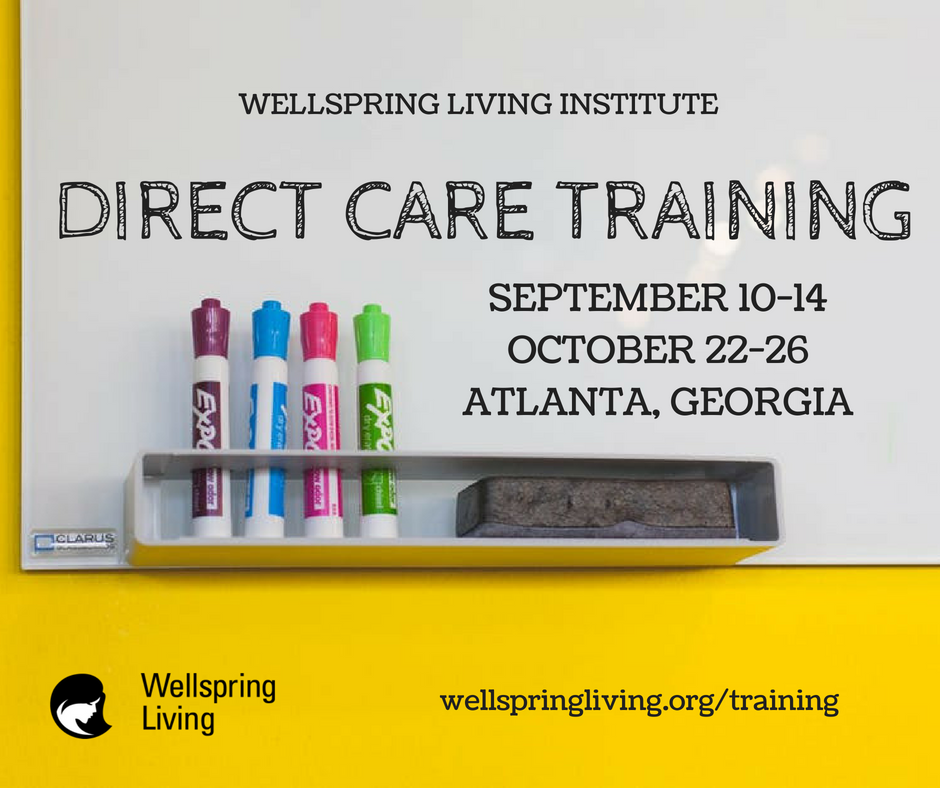 WellspringATL's tweet photo. Organizations serving survivors--don't miss an opportunity to learn at @WSL_Institute  Direct Care Training in Sept 10-14 and October 22-26! https://t.co/YtT6Fuxy50 https://t.co/i4ZIQ0OyY9