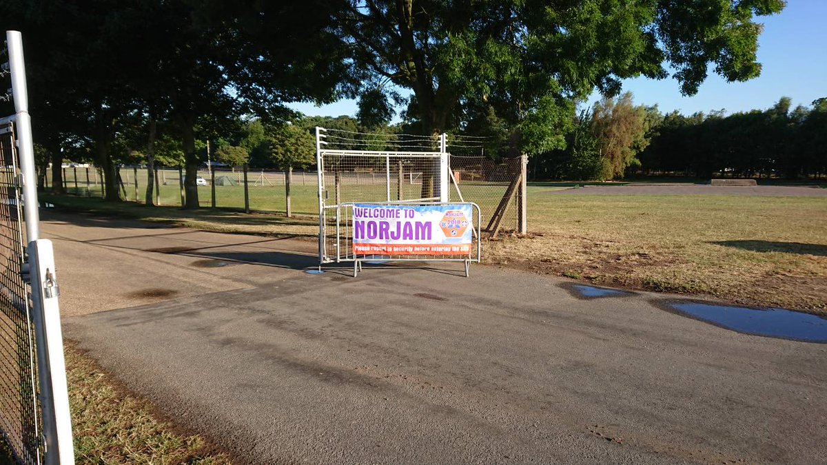 00s2018's tweet photo. Good morning! Not long now! #Norjam @Norjam2018 #Camping #sunshine https://t.co/iNxJGZvHkp
