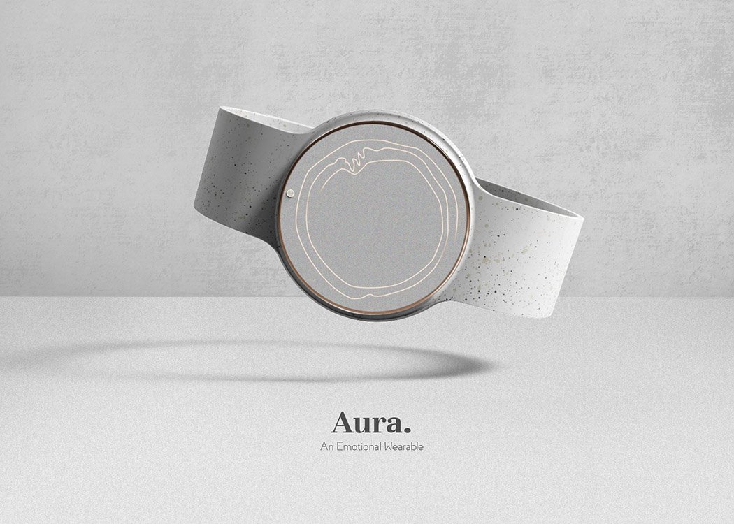 ByeByeMoneyA's tweet image. 감정을 나무테처럼 기록하는 시계😊🙃☠️⌚️
심장 박동수와 호흡, 그리고 앱으로 기록한 것을 통해, 하루 동안 어떤 감정을 가지고 있었는지 감정 나무테를 기록하는 시계에요. 차분할 때는 굴곡 없는 선을, 감정기복이 심할 때는 굴곡을 기록한다고 해요.
⌚️Pritika Sekar[컨셉 디자인]