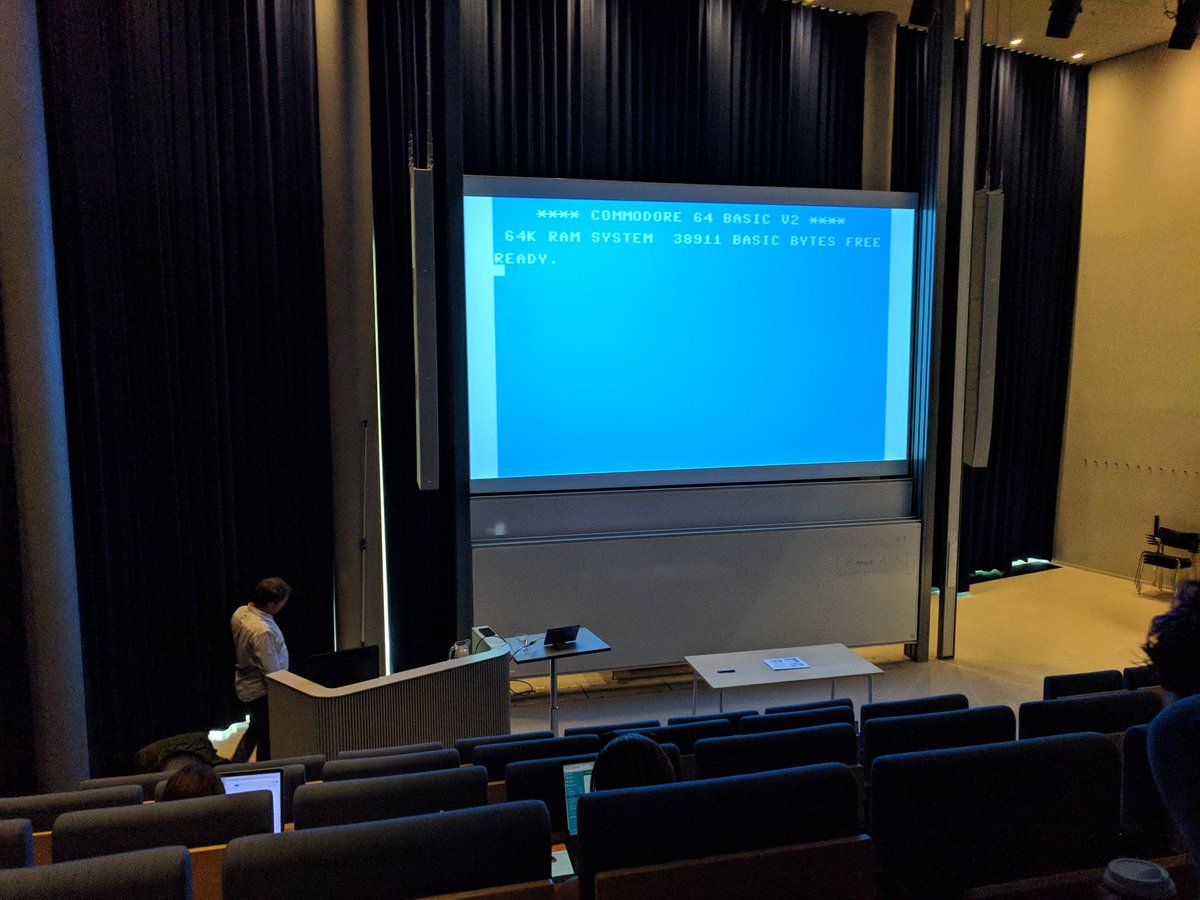 HannahRMarston's tweet photo. Final keynote @FDGconf by prof James Newman -Bath Spa university #FDG2018 #fdg18 #digitalgames #videogames #gameengagement https://t.co/Wmsin2ffvO