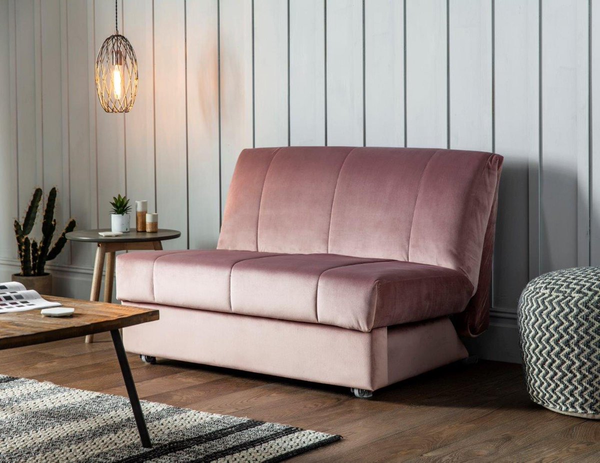 Our popular Metz sofa bed is now available in a new range of fabrics.