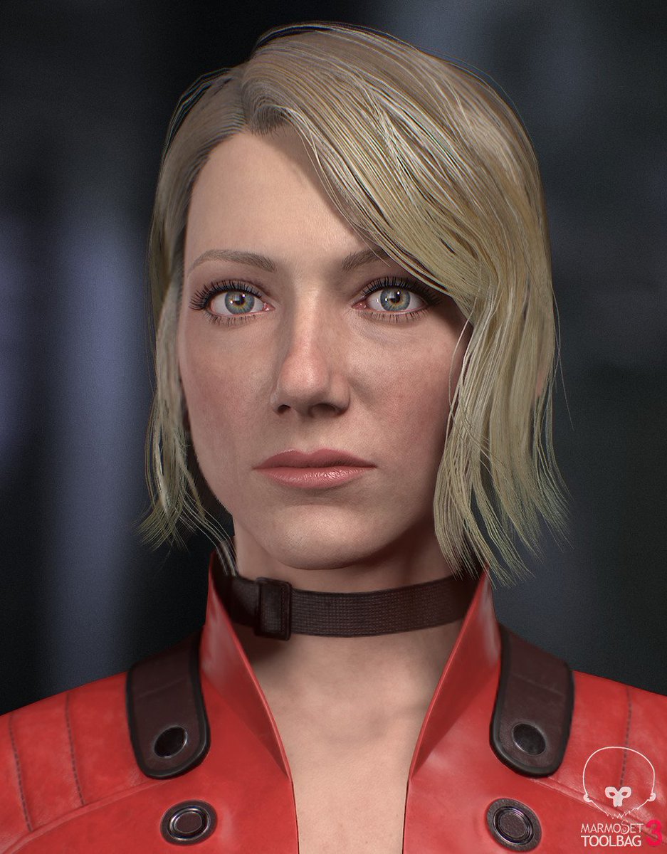 RealJamesChan's tweet photo. uploaded my Biker Girl project to Artstation https://t.co/HEtENOWjvU https://t.co/l6XFA3gNgK