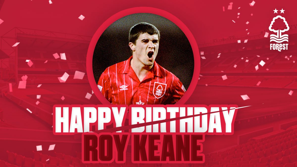  Happy birthday to the one and only Roy Keane.  