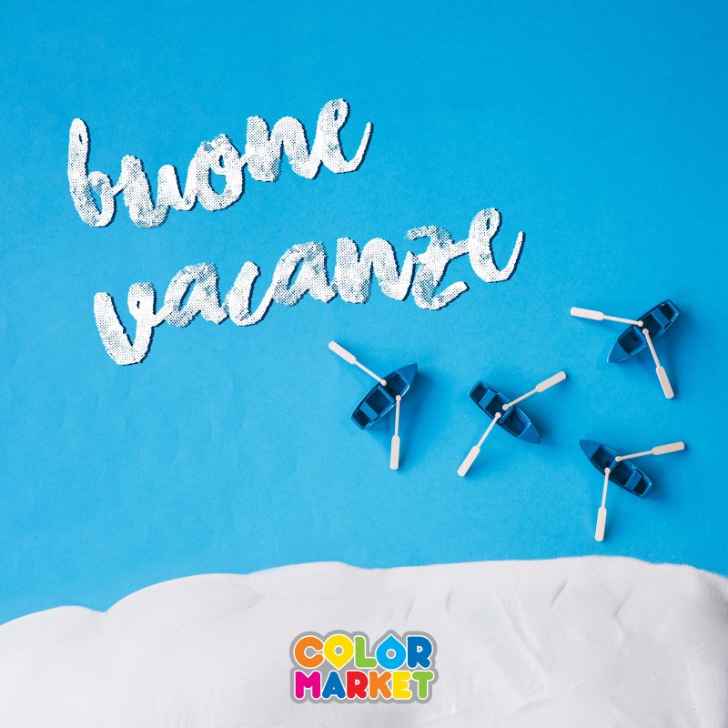 ColorMarketBo's tweet image. Il team di #Colormarket #Bologna vi augura buone ferie! 👋😄 Il punto vendita rimarrà chiuso da sabato 11 a sabato 18 agosto. Vi aspettiamo di nuovo operativi da lunedì 20 agosto!💪#estate2018 #agosto