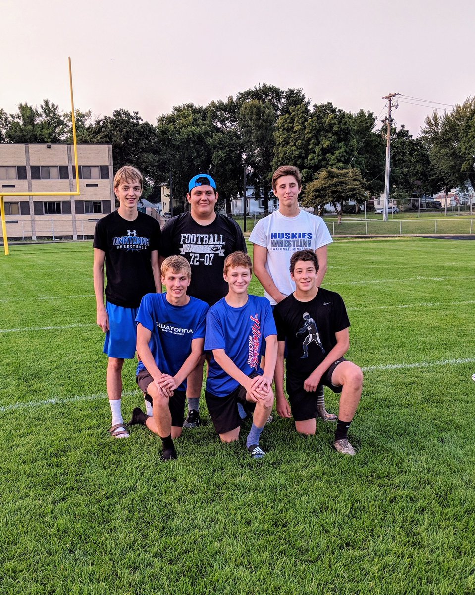 mattskala32's tweet photo. Camp champs! @huskiesfootball https://t.co/ibsYhvgw6J