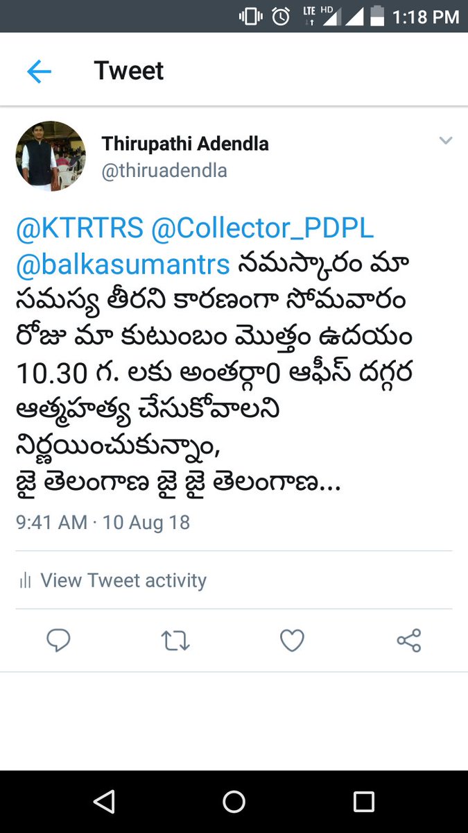 thiruadendla's tweet photo. @KTRTRS @AdiviSesh https://t.co/kLC2gSroeu